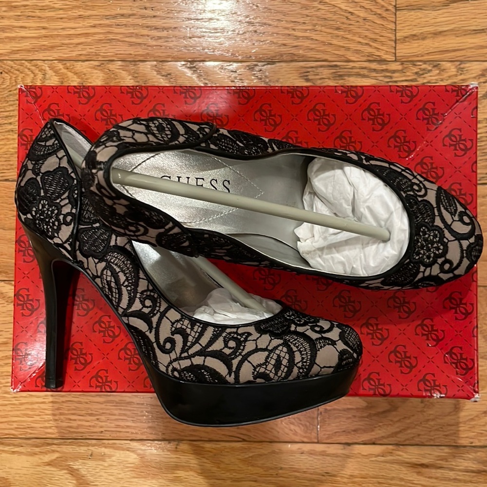 Guess Lace High Heels